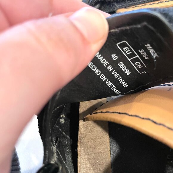 Zara Technical Sport Sandals Size EU 40 Black Tan Strappy - Picture 12 of 14